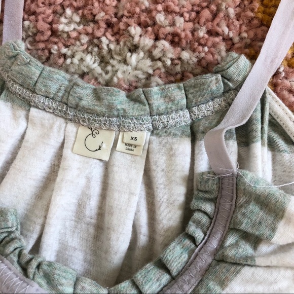 Anthropologie Eloise purple stripe swing sundress - Picture 5 of 8